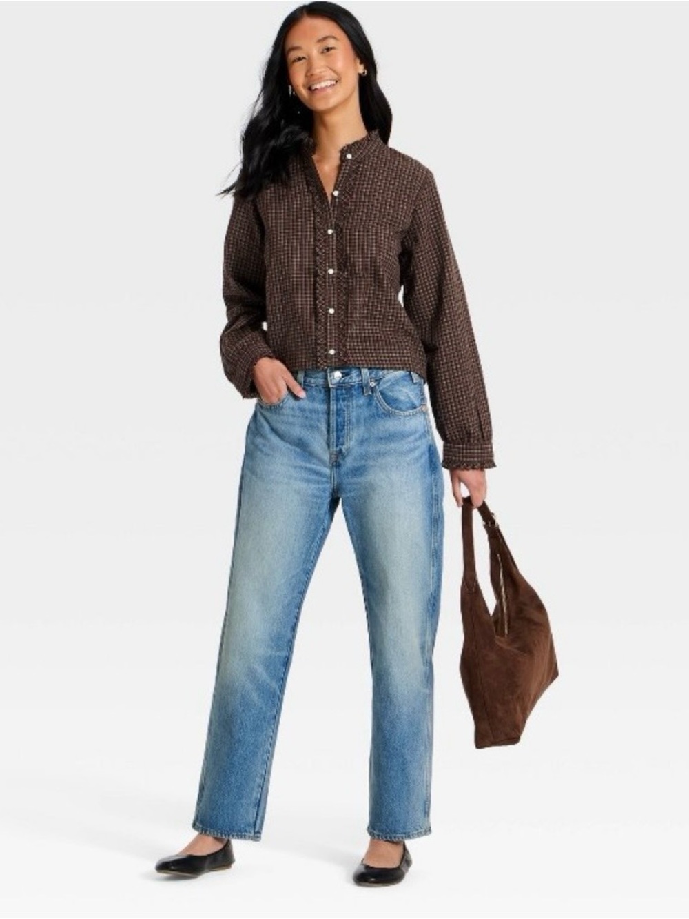 Viral Target Women's Mid-Rise
Boyfriend Jeans 12 Short